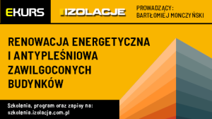 Renowacja energetyczna i antypleśniowa zawilgoconych budynków